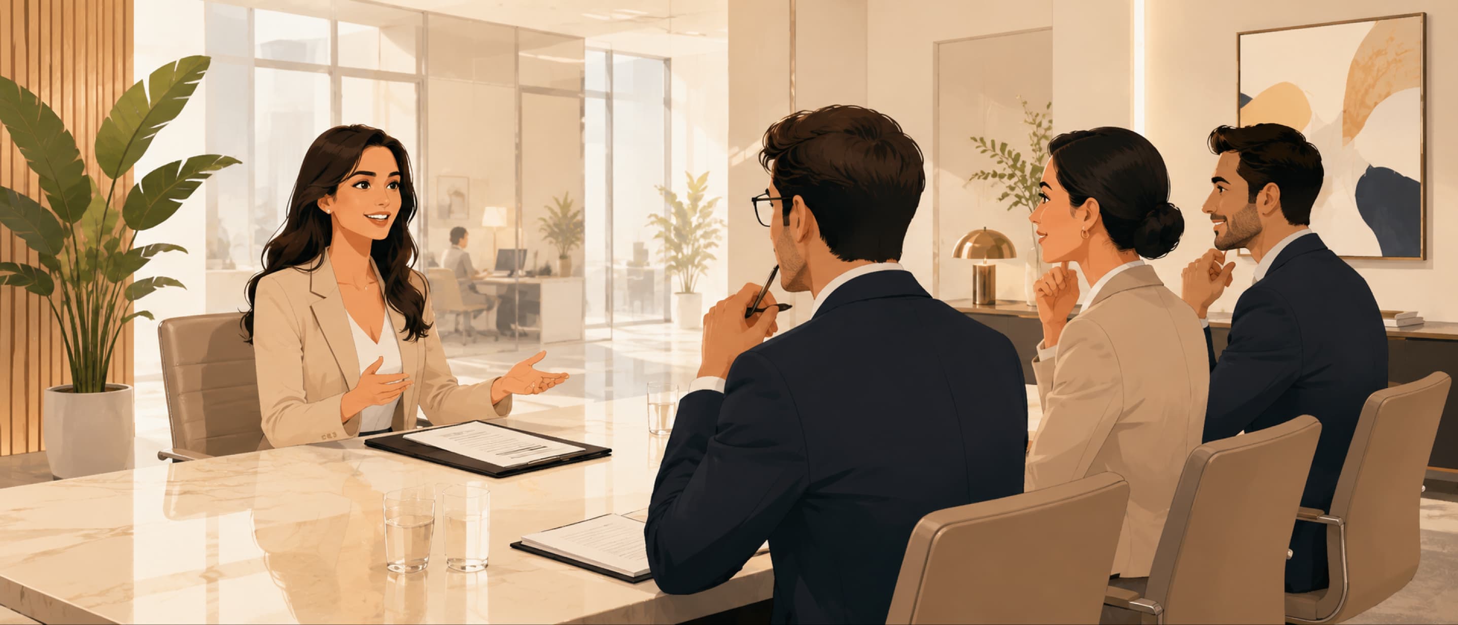 First Impressions Illustration